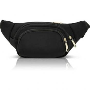 Black Multi Zip Fanny Packs Manufacturers in Adari