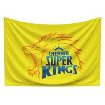 Cheenai Super Kings Flag in Delhi