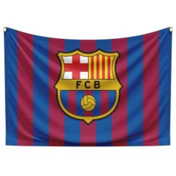 FC Barcelona Football Club Flag in Delhi