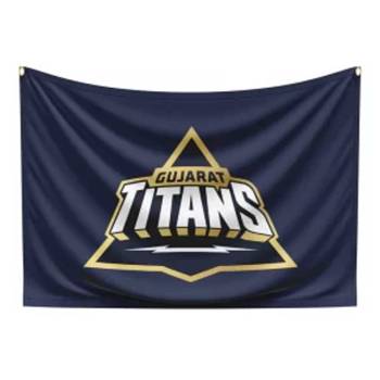 Gujarat Titans Flag Manufacturers in Navi Mumbai