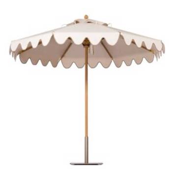 Off White Garden Umbrella Manufacturers in Rajpura