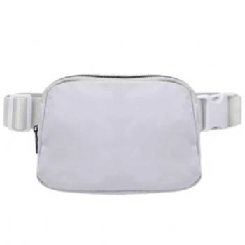 Pastel Grey Rectangular Fanny Packs Manufacturers in Raipur