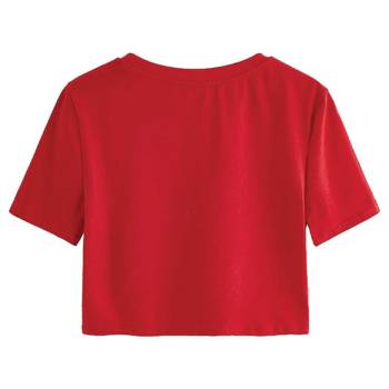 Red Crop T-shirt in Delhi