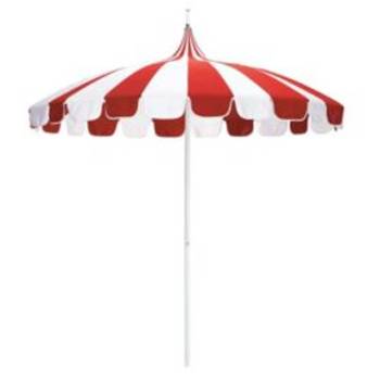 Red Striped Beach Umbrella Manufacturers in Dharmanagar