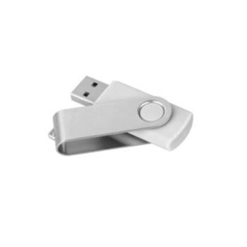 White Steel Pen Drives With Rotators Manufacturers in Indore