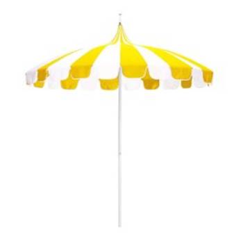 Yellow Striped Beach Umbrella Manufacturers in Lakshadweep