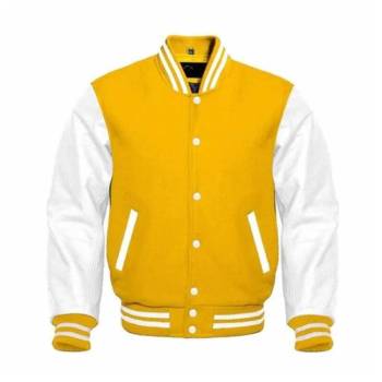 Yellow Varsity Jacket in Delhi